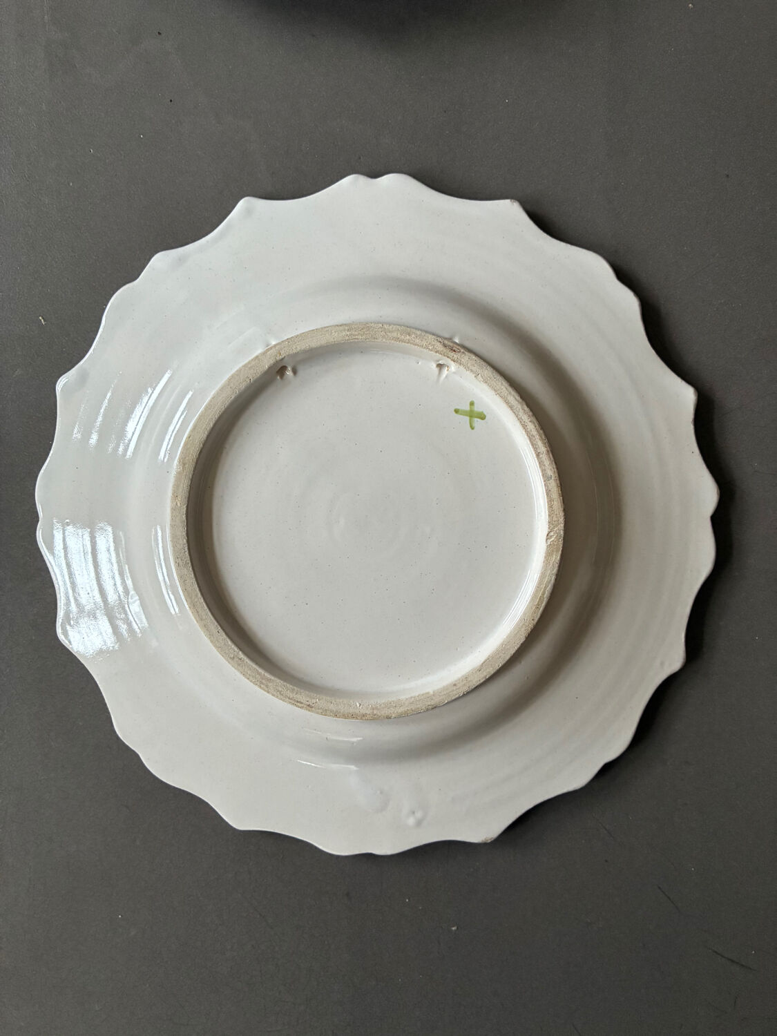 Set of Moustiers plates, 18th century