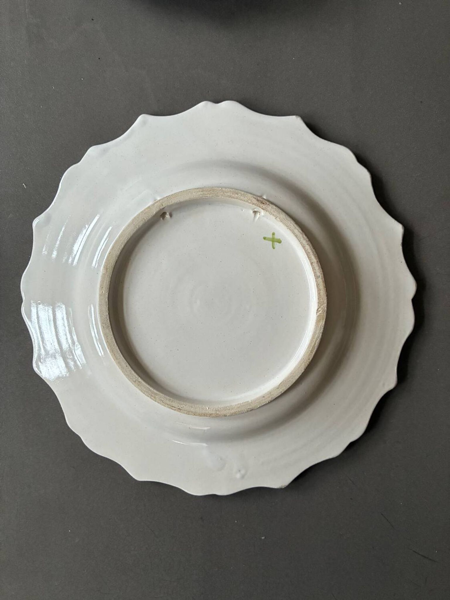 Set of Moustiers plates, 18th century