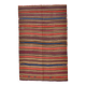5x7 Rug For Living Room, Handwoven Vintage Kilim Rug, 140x214Cm