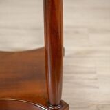 Late 19th Century Biedermeier Mahogany Oval Side Table, 1890s