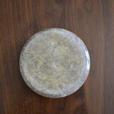 Ashtray marble beige