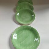 5 dessert plates Salins Mistral