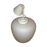 White opaline hanging lamp