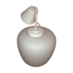 White opaline hanging lamp