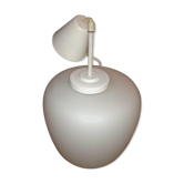White opaline hanging lamp