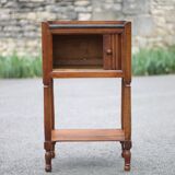 Bedside table, curtain bedside table, marble bedside table