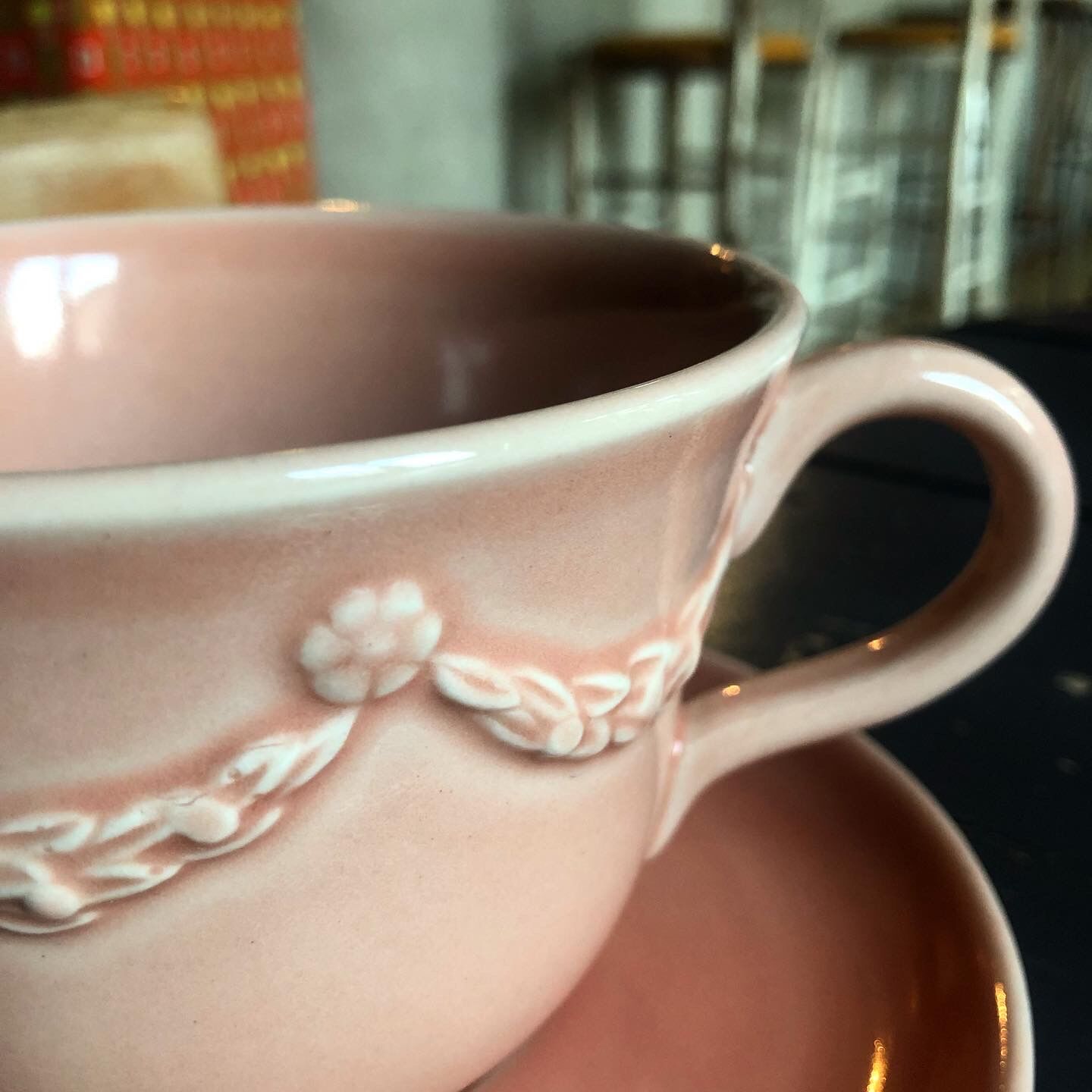 Cup and saucer geante