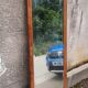 Large beveled mirror 74x195cm