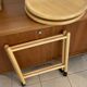 Lazy Susan bar cart