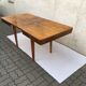 Vintage ziara pravenec halabala compact extendable dining table art deco 50s wood 115cm-170cm