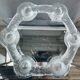 1970s Swedish Pukeberg Glass Candle Holder