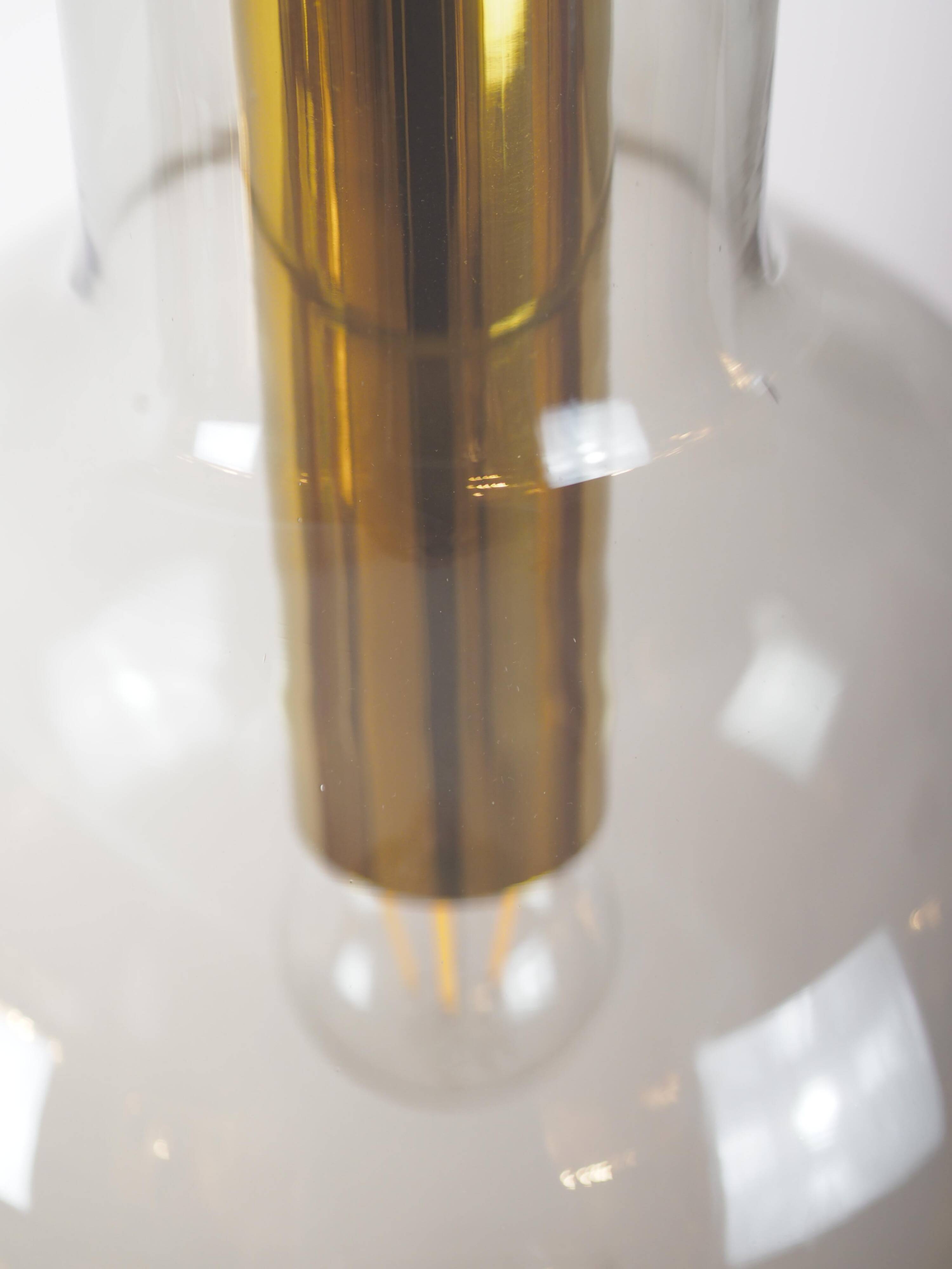 Rare Trio de lampes suspendues "Maxi Globe Lighting" par RAAK Amsterdam, années 1960