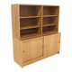 Scandinavian oak library "Öresund", Børge Mogensen, Sweden, 1960