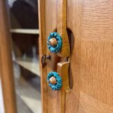 Oak display cabinet – Guillerme & Chambron