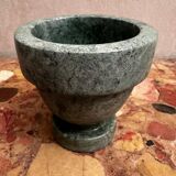 Art Deco period green marble bowl / catchall