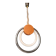 Gano pendant lamp by A. Brotto and R. Conforti for Esperia, 1970s
