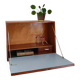 Mid Century Wall Mount Wood desk with formica writing surface