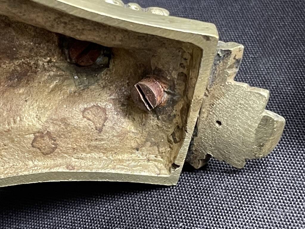 Pair of 19th century candlesticks – Gilt bronze