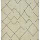Handwoven Tribal One of a Kind 208 cm x 294 cm Beige Wool Carpet