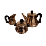 Ensemble cafetière ou théière pot à lait sucrier Art Deco