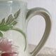 Antique pitcher in St Clément art nouveau slip
