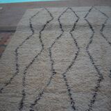 Lush beni ourain rug 330 x 190 cm