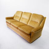 Vintage sofa yellow/gold 1970s