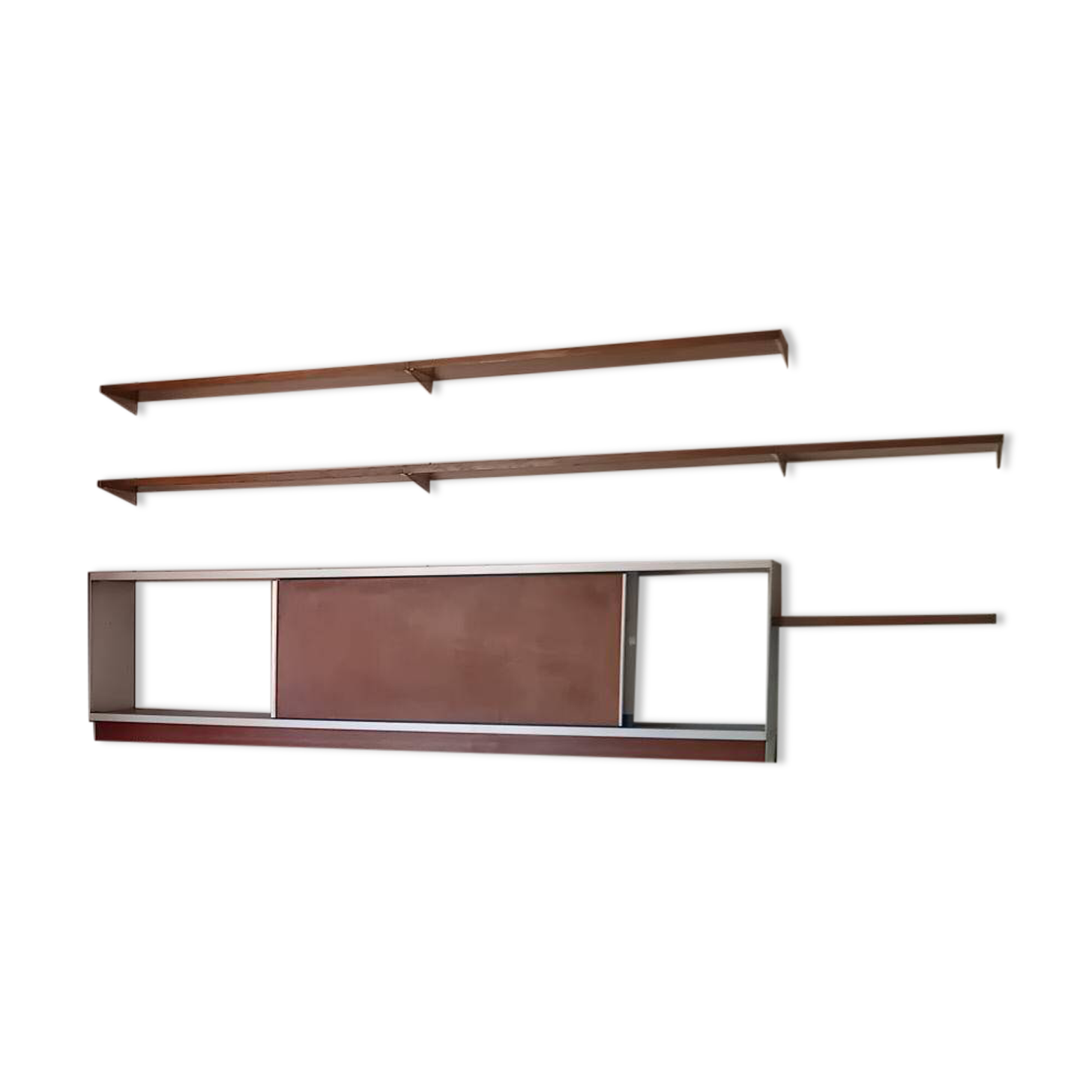 a modular wall furniture set EFA, attributed to Georges Frydman, da