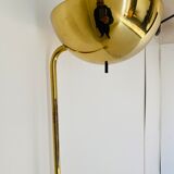 Golden floor lamp by Tronconi, Italy 1980s