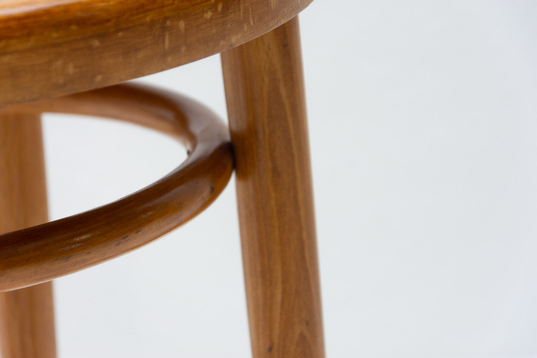 Thonet bentwood stool, 1920´s, czechoslovakia