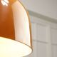 Space Age Brown Pendant Lamp from Guzzini, 1960s