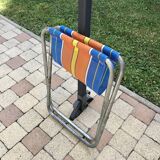 Colorful folding camping stool 70s