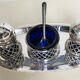 Silver metal spice service
