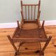 30-year-old high chair in wood turned