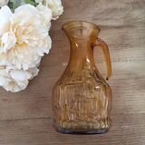 VINTAGE AMBER DECANTER
