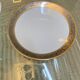 Trio of Limoges Sologne Porcelain Cups and Saucers