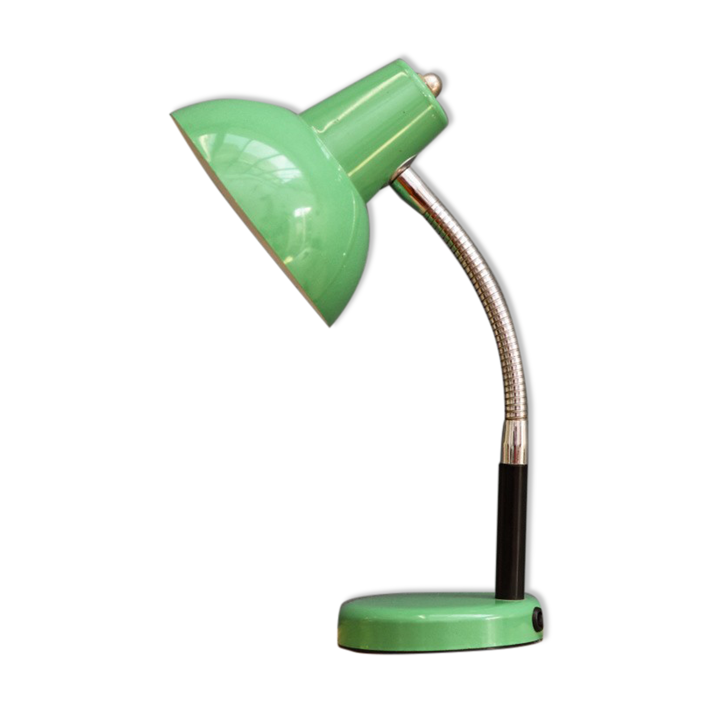 Small flexible bedside lamp, 80s