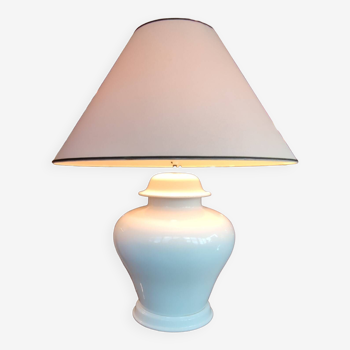Très grande lampe céramique design François Chatain