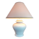 Very large designer ceramic lamp François Chatain