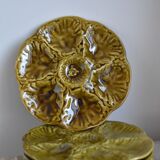 Set of oyster plates