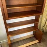Scandinavian modular teak bookcase 1970