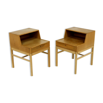 Paire de tables de chevet "Casino" Engström & Myrstrand, Suède, 1960