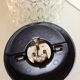 Glass ceiling light structured by RZB Leuchten, vintage 60/70s
