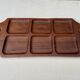 Scandinavian style teak serving tray circa 1960s