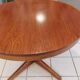 Baumann house extendable round table vintage 1970s