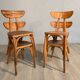 Lot of 4 chairs Edith vintage bistro