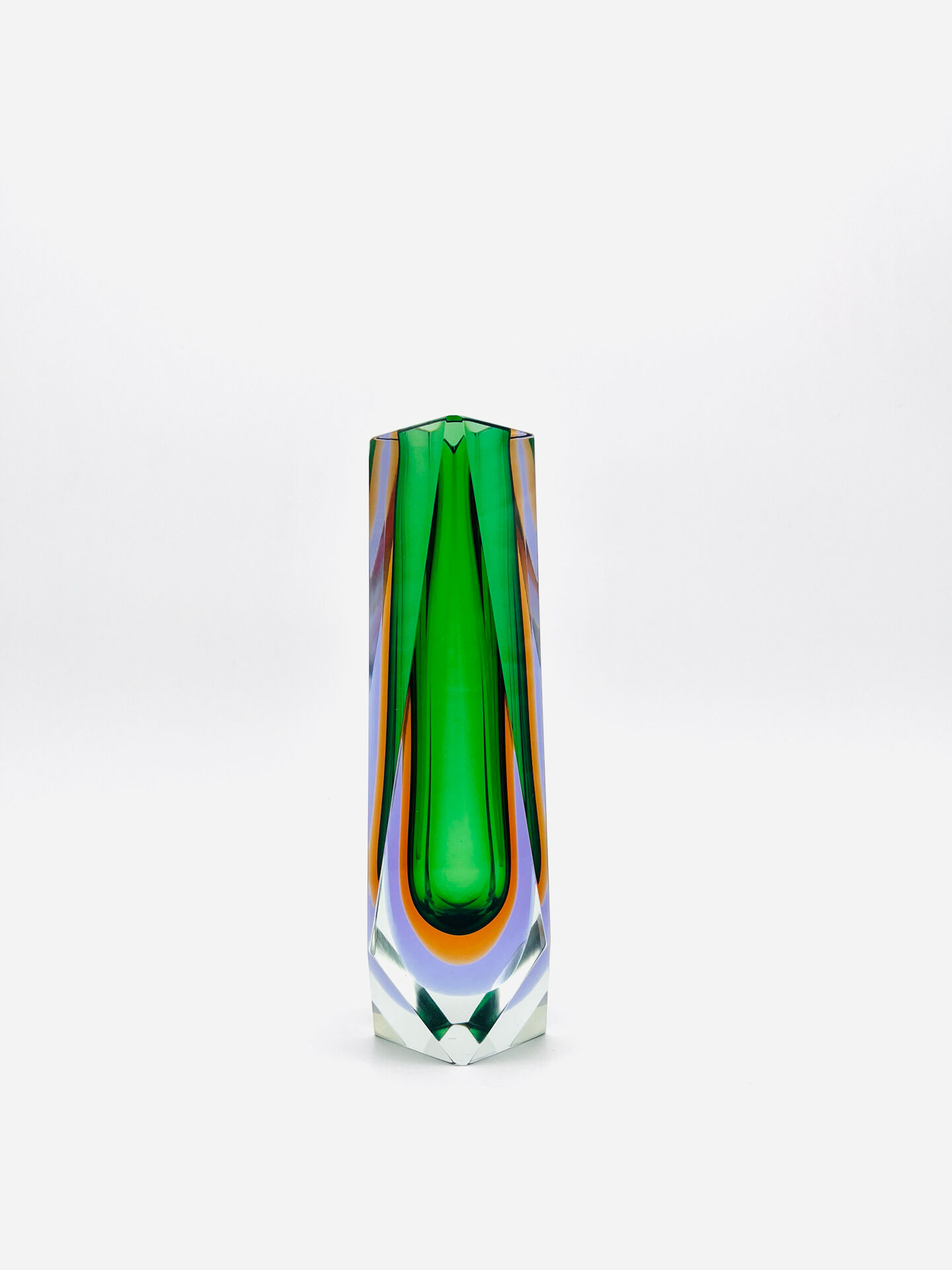 Vase Flavio Poli for Seguso - Sommerso