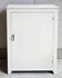 Buffet bas, meuble bar, placard, bois blanc, vintage, années 60
