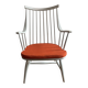 White and orange Nesto chair, model Grandessa by Lena Larson for Pastoe