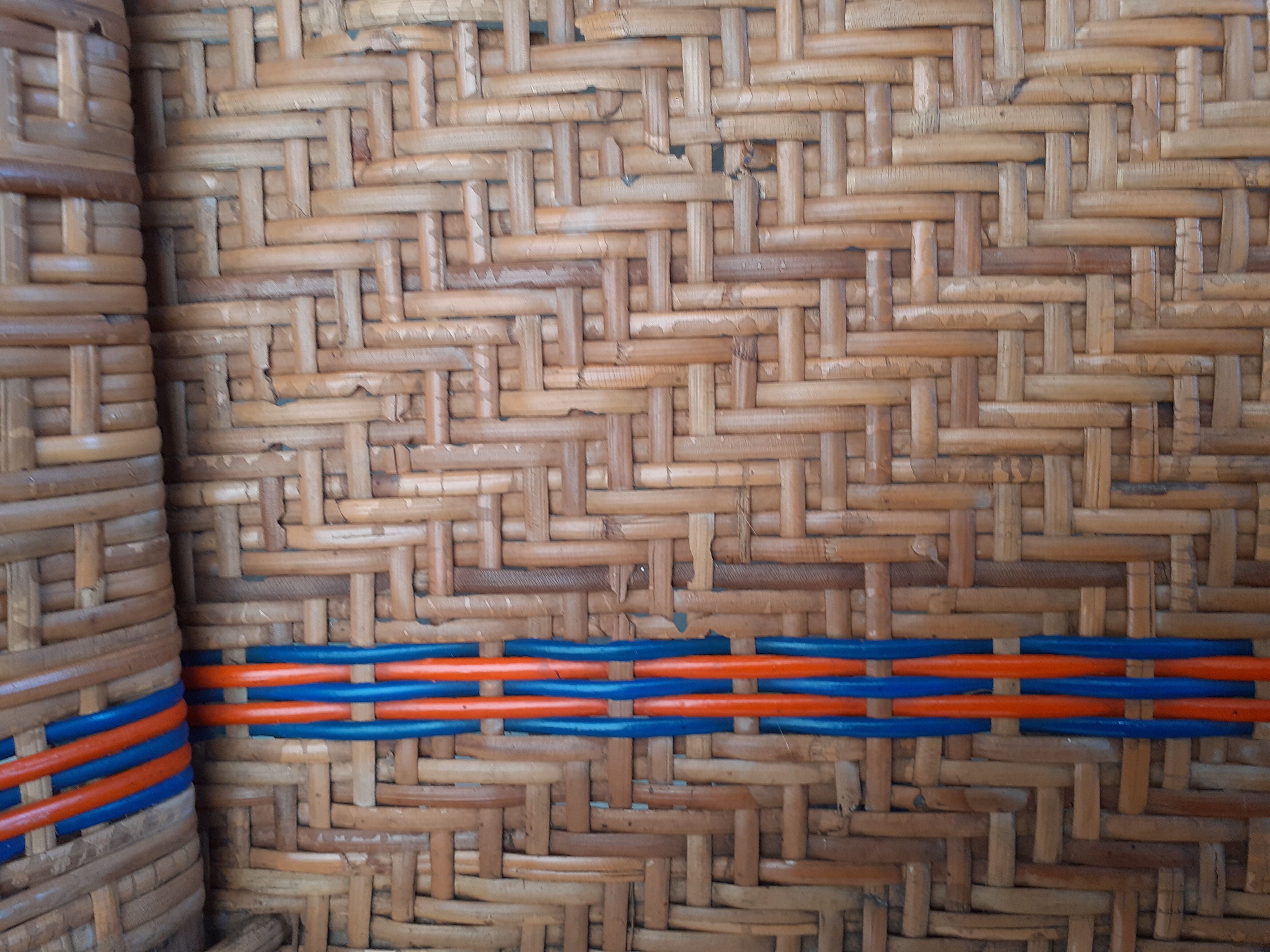 Rattan deckchairs 30s